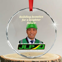 Dr Most Hon Andrew Holness JLP Supporter Crystal Glass Ornament Building Jamaica for a Brighter Future Jamaica Labor Party Politics - Wonder Print Shop