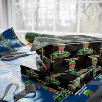 Dr Most Hon Andrew Holness JLP Supporter Wrapping Paper Roll Building Jamaica for a Brighter Future Jamaica Labor Party Politics - Wonder Print Shop