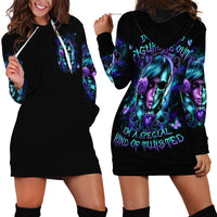 Lady Skull Hoodie Dress Don't Try To Figure Me Out I'm A Special Kind Of Twisted - Wonder Print Shop