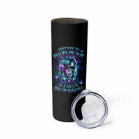 Lady Skull Skinny Tumbler Don't Try To Figure Me Out I'm A Special Kind Of Twisted - Wonder Print Shop