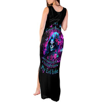 Witch Skull Tank Maxi Dress I'm A Good Person But Don't Give Me A Reason To Show Evil Side - Wonder Print Shop