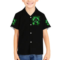 Reaper Skull Family Matching Tank Maxi Dress and Hawaiian Shirt That Which Does Not Kill Me Should Run - Wonder Print Shop