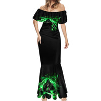 Reaper Skull Mermaid Dress That Which Does Not Kill Me Should Run - Wonder Print Shop