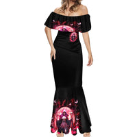 Witch Skull Mermaid Dress She Whispered Back Iam The Storm - Wonder Print Shop