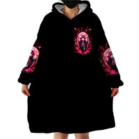 Witch Skull Wearable Blanket Hoodie She Whispered Back Iam The Storm - Wonder Print Shop