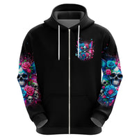 Fairy Skull Hoodie Let Karma Handle Their Fate - Wonder Print Shop