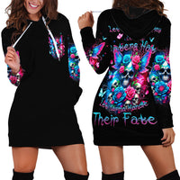Fairy Skull Hoodie Dress Let Karma Handle Their Fate - Wonder Print Shop
