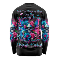 Fairy Skull Long Sleeve Shirt Let Karma Handle Their Fate - Wonder Print Shop