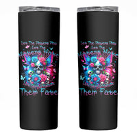 Fairy Skull Skinny Tumbler Let Karma Handle Their Fate - Wonder Print Shop
