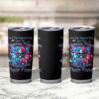 Fairy Skull Tumbler Cup Let Karma Handle Their Fate - Wonder Print Shop