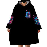 Fairy Skull Wearable Blanket Hoodie Let Karma Handle Their Fate - Wonder Print Shop