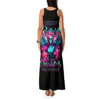 Witch Skull Family Matching Tank Maxi Dress and Hawaiian Shirt The Good Girl In Me Got Tired Of The Bullshit - Wonder Print Shop