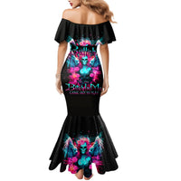 Witch Skull Mermaid Dress The Good Girl In Me Got Tired Of The Bullshit - Wonder Print Shop