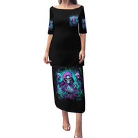 Witch Skull Puletasi If I'm Too Quiet And Smiling You Might Want To Run - Wonder Print Shop