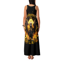 Angel Skull Family Matching Tank Maxi Dress and Hawaiian Shirt Underestimate Me That 'll Be Fun - Wonder Print Shop
