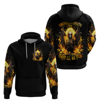 Angel Skull Zip Hoodie Underestimate Me That 'll Be Fun - Wonder Print Shop