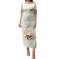 Rose Skull Family Matching Puletasi and Hawaiian Shirt The Good Girl In Me Got Tired Of The Bullshit - Wonder Print Shop