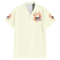 Rose Skull Hawaiian Shirt The Good Girl In Me Got Tired Of The Bullshit - Wonder Print Shop
