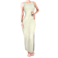 Rose Skull Tank Maxi Dress The Good Girl In Me Got Tired Of The Bullshit - Wonder Print Shop