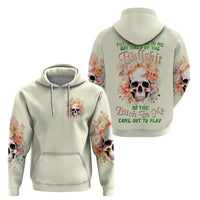 Rose Skull Zip Hoodie The Good Girl In Me Got Tired Of The Bullshit - Wonder Print Shop