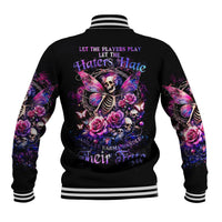 Fairy Skull Baseball Jacket Let Karma Handle Their Fate - Wonder Print Shop