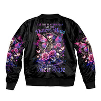 Fairy Skull Bomber Jacket Let Karma Handle Their Fate - Wonder Print Shop