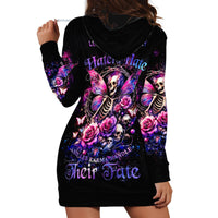 Fairy Skull Hoodie Dress Let Karma Handle Their Fate - Wonder Print Shop