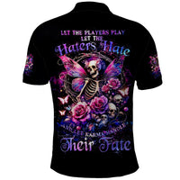 Fairy Skull Polo Shirt Let Karma Handle Their Fate - Wonder Print Shop