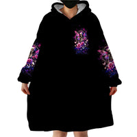 Fairy Skull Wearable Blanket Hoodie Let Karma Handle Their Fate - Wonder Print Shop