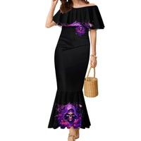 Reaper Skull Mermaid Dress I'm Not Anti-Social I'm Just Not User Friendly - Wonder Print Shop