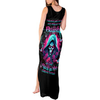 Witch Skull Tank Maxi Dress The Good Girl In Me Got Tired Of The Bullshit - Wonder Print Shop