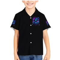 Witch Skull Family Matching Mermaid Dress and Hawaiian Shirt Assuming Was Like Most Girls Was Your First Mistake - Wonder Print Shop