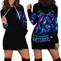 Witch Skull Hoodie Dress Assuming Was Like Most Girls Was Your First Mistake - Wonder Print Shop