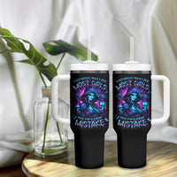 Witch Skull Tumbler With Handle Assuming Was Like Most Girls Was Your First Mistake - Wonder Print Shop