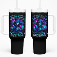 Witch Skull Tumbler With Handle Assuming Was Like Most Girls Was Your First Mistake - Wonder Print Shop