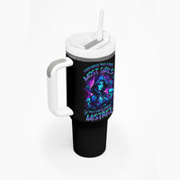 Witch Skull Tumbler With Handle Assuming Was Like Most Girls Was Your First Mistake - Wonder Print Shop