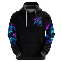 Witch Skull Zip Hoodie Assuming Was Like Most Girls Was Your First Mistake - Wonder Print Shop