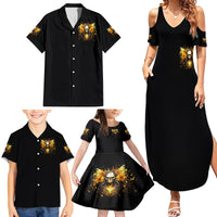Fairy Skull Family Matching Summer Maxi Dress and Hawaiian Shirt The Good Girl In Me Got Tired Of The Bullshit - Wonder Print Shop