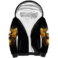 Fairy Skull Sherpa Hoodie The Good Girl In Me Got Tired Of The Bullshit - Wonder Print Shop