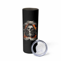 Fairy Skull Skinny Tumbler The Good Girl In Me Got Tired Of The Bullshit - Wonder Print Shop