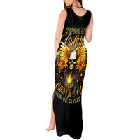 Fairy Skull Tank Maxi Dress The Good Girl In Me Got Tired Of The Bullshit - Wonder Print Shop