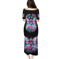 Fairy Skull Puletasi This Girl Powered By Bitch Dust - Wonder Print Shop