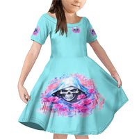 Witch Skull Family Matching Mermaid Dress and Hawaiian Shirt Assuming Was Like Most Girls Was Your First Mistake - Wonder Print Shop