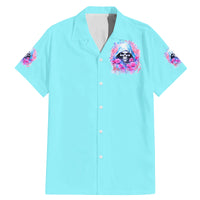 Witch Skull Family Matching Mermaid Dress and Hawaiian Shirt Assuming Was Like Most Girls Was Your First Mistake - Wonder Print Shop