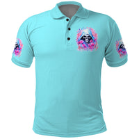 Witch Skull Polo Shirt Assuming Was Like Most Girls Was Your First Mistake - Wonder Print Shop