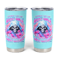 Witch Skull Tumbler Cup Assuming Was Like Most Girls Was Your First Mistake - Wonder Print Shop