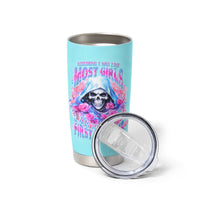 Witch Skull Tumbler Cup Assuming Was Like Most Girls Was Your First Mistake - Wonder Print Shop