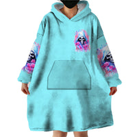 Witch Skull Wearable Blanket Hoodie Assuming Was Like Most Girls Was Your First Mistake - Wonder Print Shop