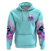 Witch Skull Zip Hoodie Assuming Was Like Most Girls Was Your First Mistake - Wonder Print Shop
