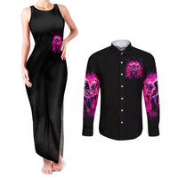 Witch Skull Couples Matching Tank Maxi Dress and Long Sleeve Button Shirt Don't Try To Figure Me Out I'm A Special Kind Of Twisted - Wonder Print Shop